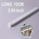 Smart Motion-Activated LED Light Strip - Wireless, Magnetic Mount, USB Rechargeable for Wardrobe, Kitchen, Desk & More