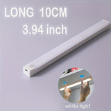 Smart Motion-Activated LED Light Strip - Wireless, Magnetic Mount, USB Rechargeable for Wardrobe, Kitchen, Desk & More