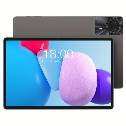 Teclast T50 PLUS 2024 Tablet: Unisoc T620 8-Core 2.2GHz, 6GB RAM, 256GB ROM, 27.94cm 1920x1200 IPS TDDI, WiFi5G, 4G Dual SIM LTE, 8000mAh, Type-C, 8MP+13MP Camera, Android 14 - Includes Keyboard and Accessories Bundle