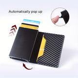 1pc Men's Minimalist Multi-Functional Anti-RFID Blocking Card Holder With 6 Card Slots, Protects ID &amp; Credit Cards, Ideal Gift For Men