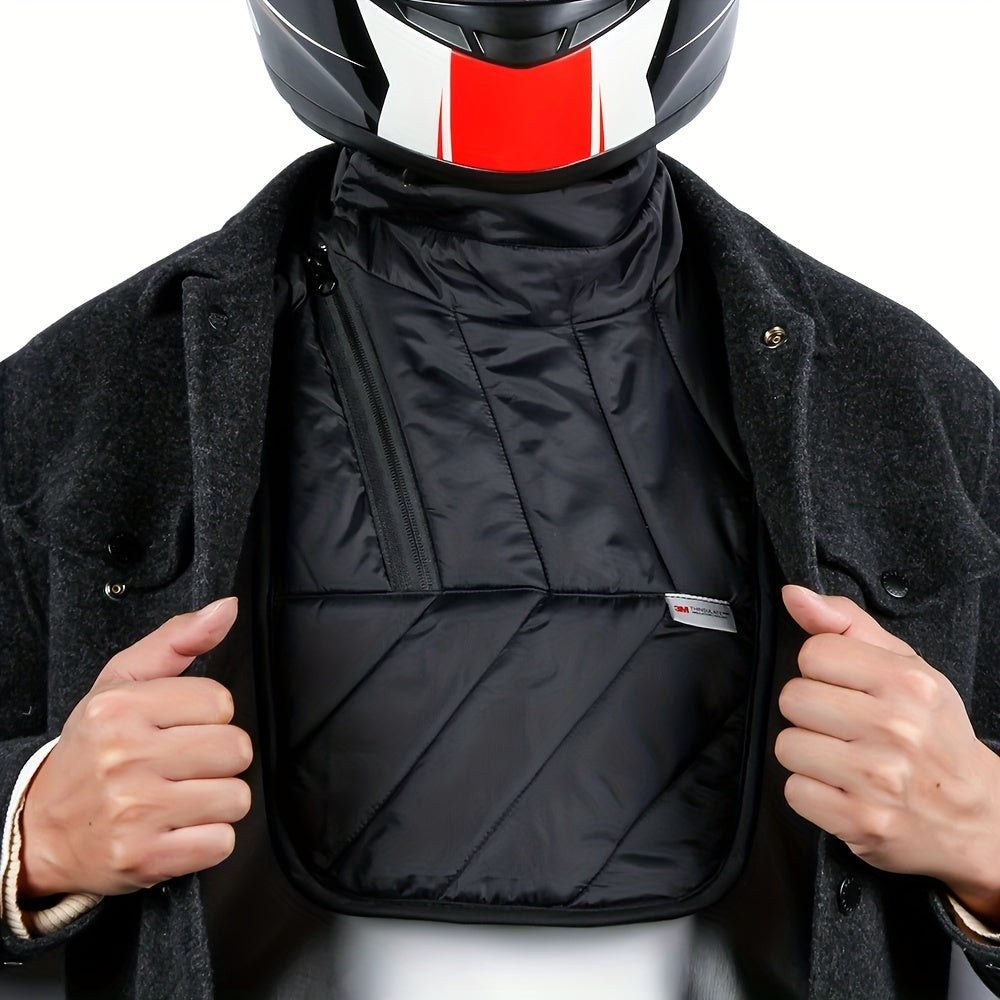 Calentador de cuello de motocicleta de invierno, impermeable, resistente al viento, multifuncional, portátil, funda para el cuello, funda para el cuello para hombres