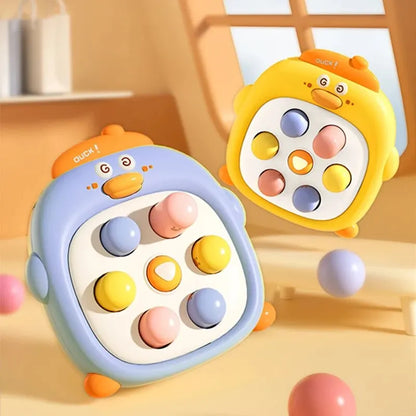 1 Pc Mini Whack-a-Mole Mão-olho Coordenação Brinquedo Educacional Cor Aleatória Pinch Dedo Brinquedo de Descompressão Infantil