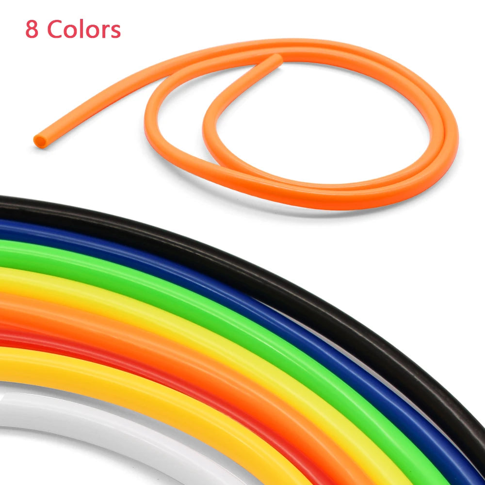 1 Meter Motorcycle Fuel Filter Dirt Bike Hose Line Pipe Petrol Fuel Gas Oil Tube Cafe Racer Universal Free Shipping 