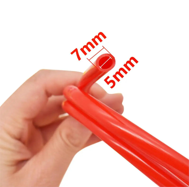 1 metro filtro de combustível da motocicleta moto sujeira mangueira linha tubo gasolina combustível gás óleo tubo cafe racer universal frete grátis