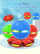 1pcs Flying Disc Ball Outdoor Parent Children Toy Foot Magic Deformation Foot Pressure Decompression Vent Ball 