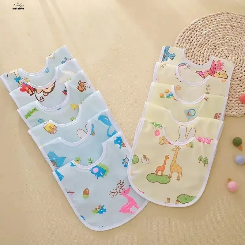 Baberos de terciopelo de cristal en forma de U, impermeables, para bebés de 0 a 3 años, para eructar, 1 unidad 