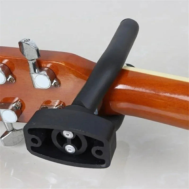 1 pçs suporte de guitarra montagem na parede peças e acessórios casa instrumento exibição guitarras gancho cabides parede palhetas guitarra