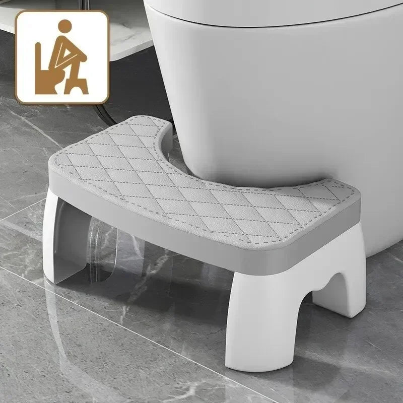 1pcs Toilet Squatting Stool Removable Non-slip Toilet Seat Stool Portable Squatting Stool Home Adult Bathroom Accessories 