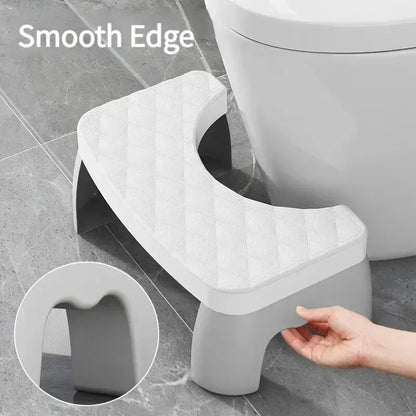 1pcs Toilet Squatting Stool Removable Non-slip Toilet Seat Stool Portable Squatting Stool Home Adult Bathroom Accessories 