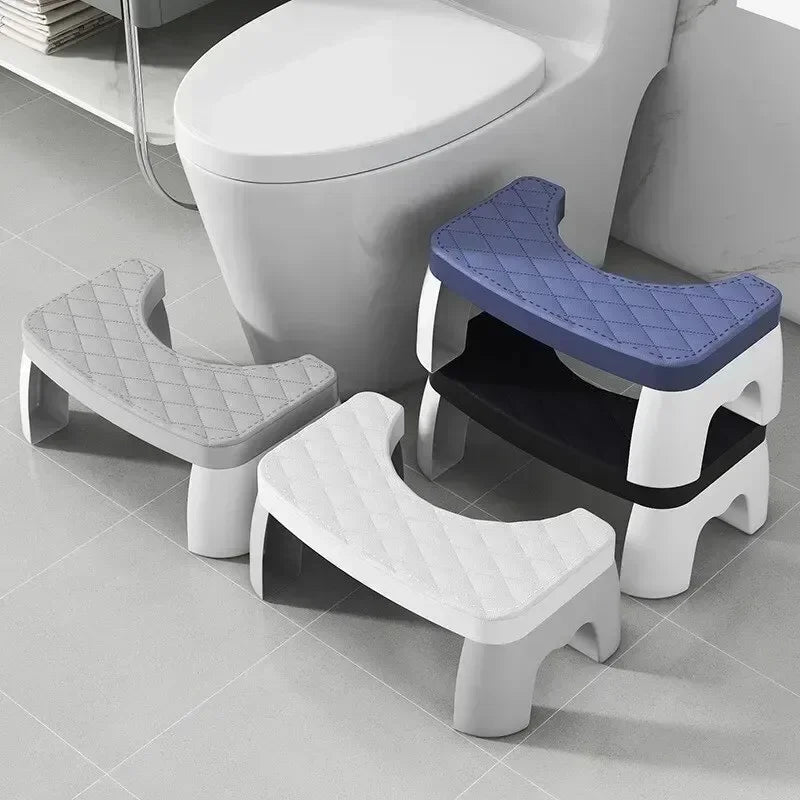 1pcs Toilet Squatting Stool Removable Non-slip Toilet Seat Stool Portable Squatting Stool Home Adult Bathroom Accessories 