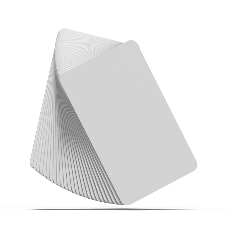 10 tarjetas NFC de PVC blanco, 13,56 MHz, 504 bytes: perfectas para reconocimiento empresarial y social 