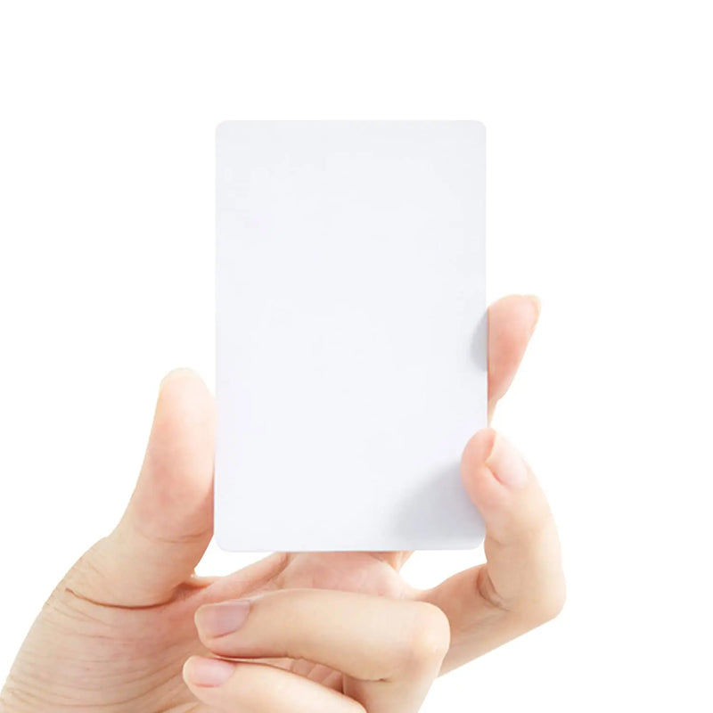 10 tarjetas NFC de PVC blanco, 13,56 MHz, 504 bytes: perfectas para reconocimiento empresarial y social 