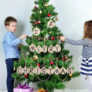 10 rodajas de madera pretaladradas sin terminar, discos redondos lisos con hilo natural, para manualidades y decoración de fiestas navideñas. 