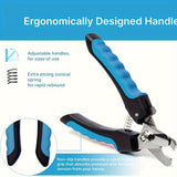Stainless Steel Pet Nail Clipper with Splash Guard - Safe Grooming Tool for Dogs & Cats, 1pc