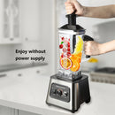 Powerful Blender with 6000W, Mixer, Juicer, Ice Crusher, Tabletop Mixer, 2.5L Container, Food Processor, Household Two-In-One Broken Wall Machine, Crushed Ice Processor.