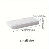 2pcs Under Desk Storage Drawers - No Drill, Adjustable & Lightweight Pull-Out Organizer for Office Supplies and Cosmetics