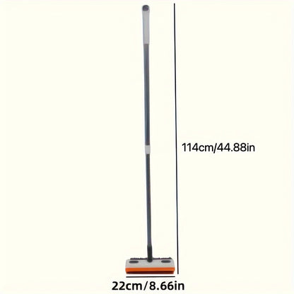 Multi-Surface Scrub Brush with Built-in Liquid Dispenser - 1 Pack Extendable Tile and Bathroom Scrubber for Comfortable Cleaning, Non-Electric Manual Operation, Ideal for Living Room, Toilet, Kitchen, Wall, and Floor