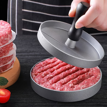 1pc, Manual Non-stick Hamburger Meat Press For Home Kitchen, Breakfast Pancake Maker With Hamburger Meat Patty Mold, Kitchen Utensils, Kitchen Supplies, Kitchen Accessories, Kitchen Stuffs