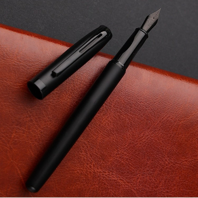 Luxury Pen, Black Pen, School Writing Ink Bag, Ink Set, Gift Box Carving