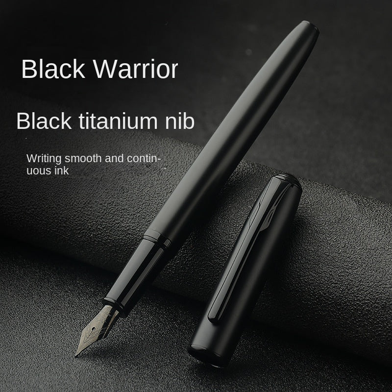 Luxury Pen, Black Pen, School Writing Ink Bag, Ink Set, Gift Box Carving