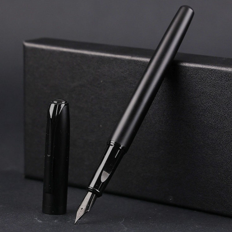 Luxury Pen, Black Pen, School Writing Ink Bag, Ink Set, Gift Box Carving