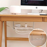 1pc Under Desk Cable Management Tray Home Living Room Storage Rack Wire Cord Power Strip Adapter Organizer Shelf For Offices