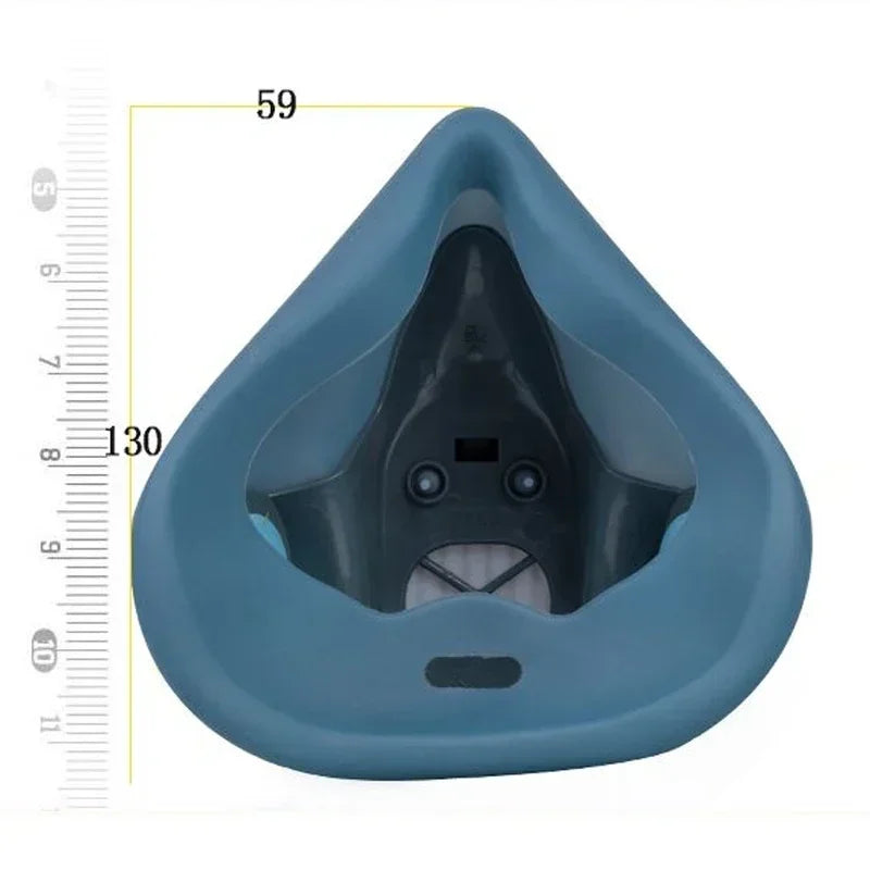 Respirador de gas 17 en 1 3M 7502, máscara de media cara antipolvo para pintura, pulverización, vapor orgánico, filtro de gas químico, seguridad laboral 