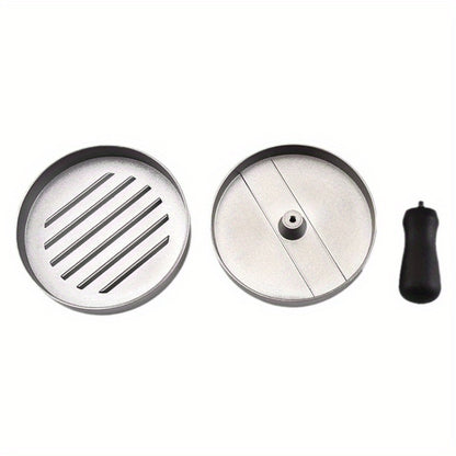 1pc, Manual Non-stick Hamburger Meat Press For Home Kitchen, Breakfast Pancake Maker With Hamburger Meat Patty Mold, Kitchen Utensils, Kitchen Supplies, Kitchen Accessories, Kitchen Stuffs