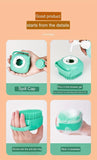 Pet Shampoo Brush, Silicone Massage Rubber Bath Comb With Shampoo Storage For Dog & Cat, Pet Grooming Tool