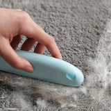 Cepillo eficaz para quitar el pelo de mascotas, tanto para gatos como para perros: afeita suavemente la lana y limpia el pelaje para un hogar limpio y ordenado.