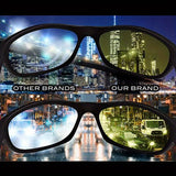 Night Driver Goggles: Anti-Glare Enhanced Light Glasses For Night Driving, Fashion Glasses For Car Accessories