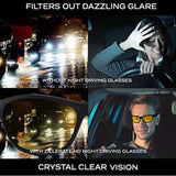 Night Driver Goggles: Anti-Glare Enhanced Light Glasses For Night Driving, Fashion Glasses For Car Accessories