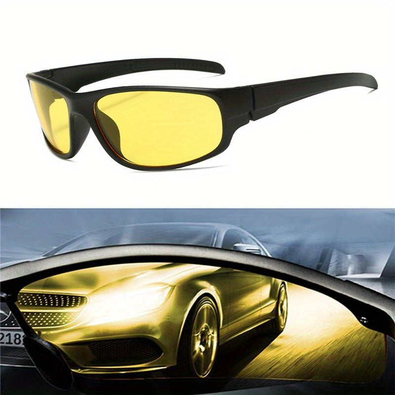 Night Driver Goggles: Anti-Glare Enhanced Light Glasses For Night Driving, Fashion Glasses For Car Accessories