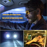 Night Driver Goggles: Anti-Glare Enhanced Light Glasses For Night Driving, Fashion Glasses For Car Accessories