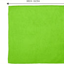 Microfiber Cleaning Cloths Pack - Polyester Woven Towels for Kitchen, Bathroom, Living Room, Toilet - Multipurpose Household Rags, Dusting Dishwashing Cloth, Quick Absorbent & Scratch-Free