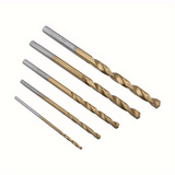 Juego de 50 brocas de acero de alta velocidad (HSS), con revestimiento de titanio, multitamaño de 1 a 3 mm, para metal, madera y plástico - Herramientas de perforación de precisión