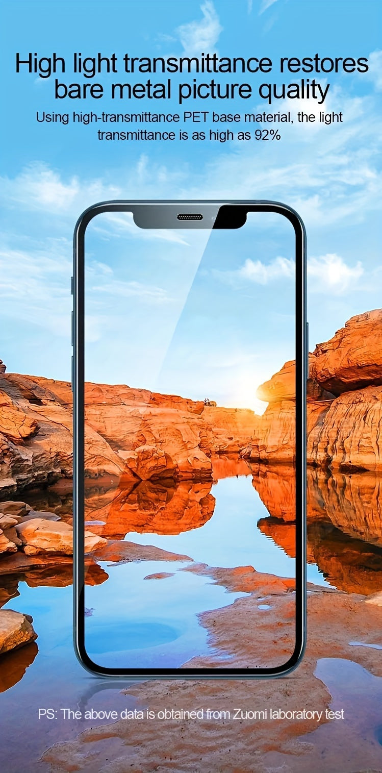 5pcs 3D Tempered Glass Screen Protectors For IPhone Models 6/7/8/SE/X/XS/XR/11/12/13/14 Pro/Max/Mini, HD Clear, Full Coverage, Shatterproof, Oil &amp; Sweat Resistant