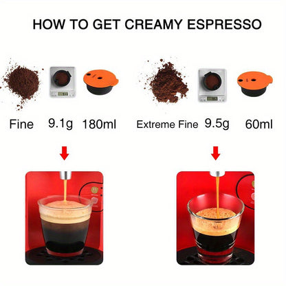 Reusable Coffee Capsule Pod with Silicone Lid, 200ml - 1pc, Compatible with Bosch Tassimo Machines, Permanent Filter Refillable Coffee Pod, BPA-Free Plastic