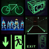 Luminous Self-Adhesive Safety Tape - Glow in the Dark for Home Decor & Security Alerts