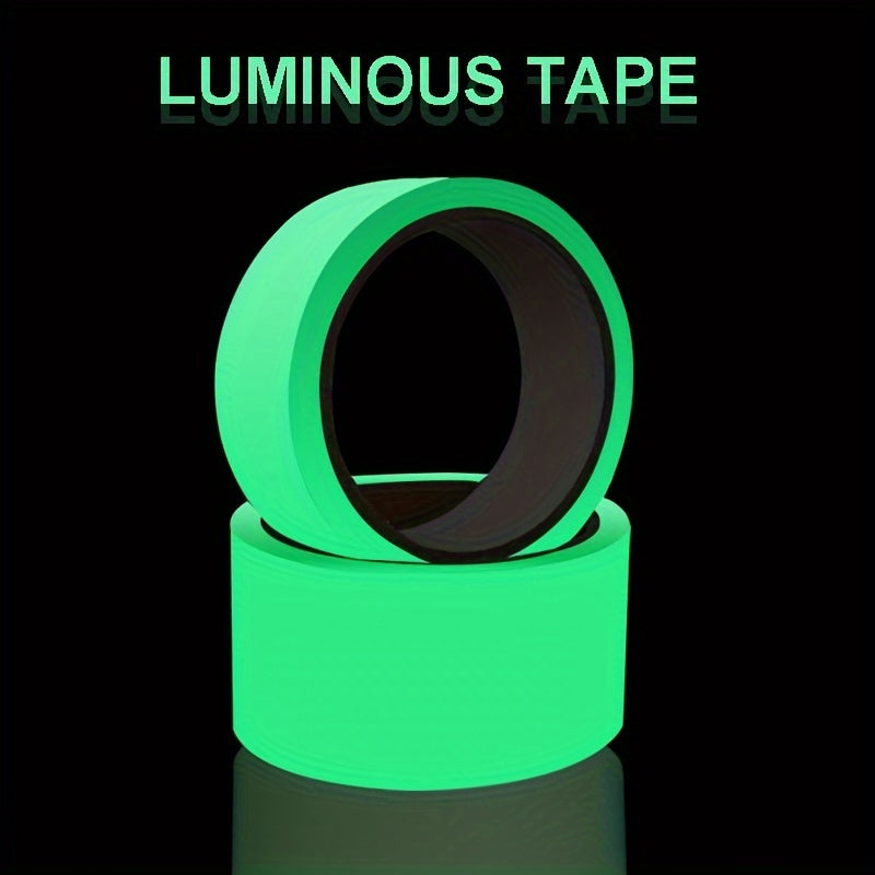 Luminous Self-Adhesive Safety Tape - Glow in the Dark for Home Decor & Security Alerts