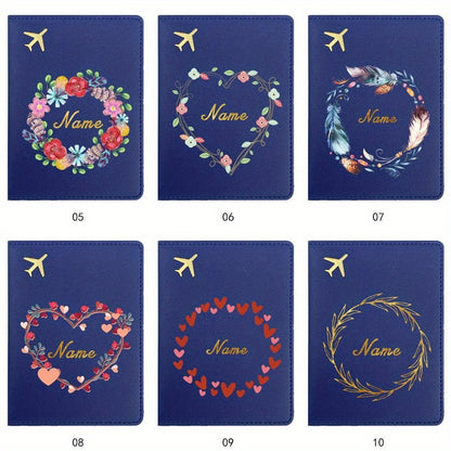Funda para pasaporte personalizada de PU, diseñada para proteger tu pasaporte y tarjetas. Esta funda impermeable es perfecta para organizar tarjetas de visita, billetes de avión y más. Presenta un diseño ultrafino y protección RFID.