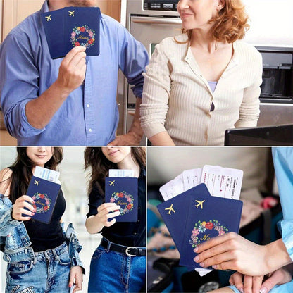Funda para pasaporte personalizada de PU, diseñada para proteger tu pasaporte y tarjetas. Esta funda impermeable es perfecta para organizar tarjetas de visita, billetes de avión y más. Presenta un diseño ultrafino y protección RFID.
