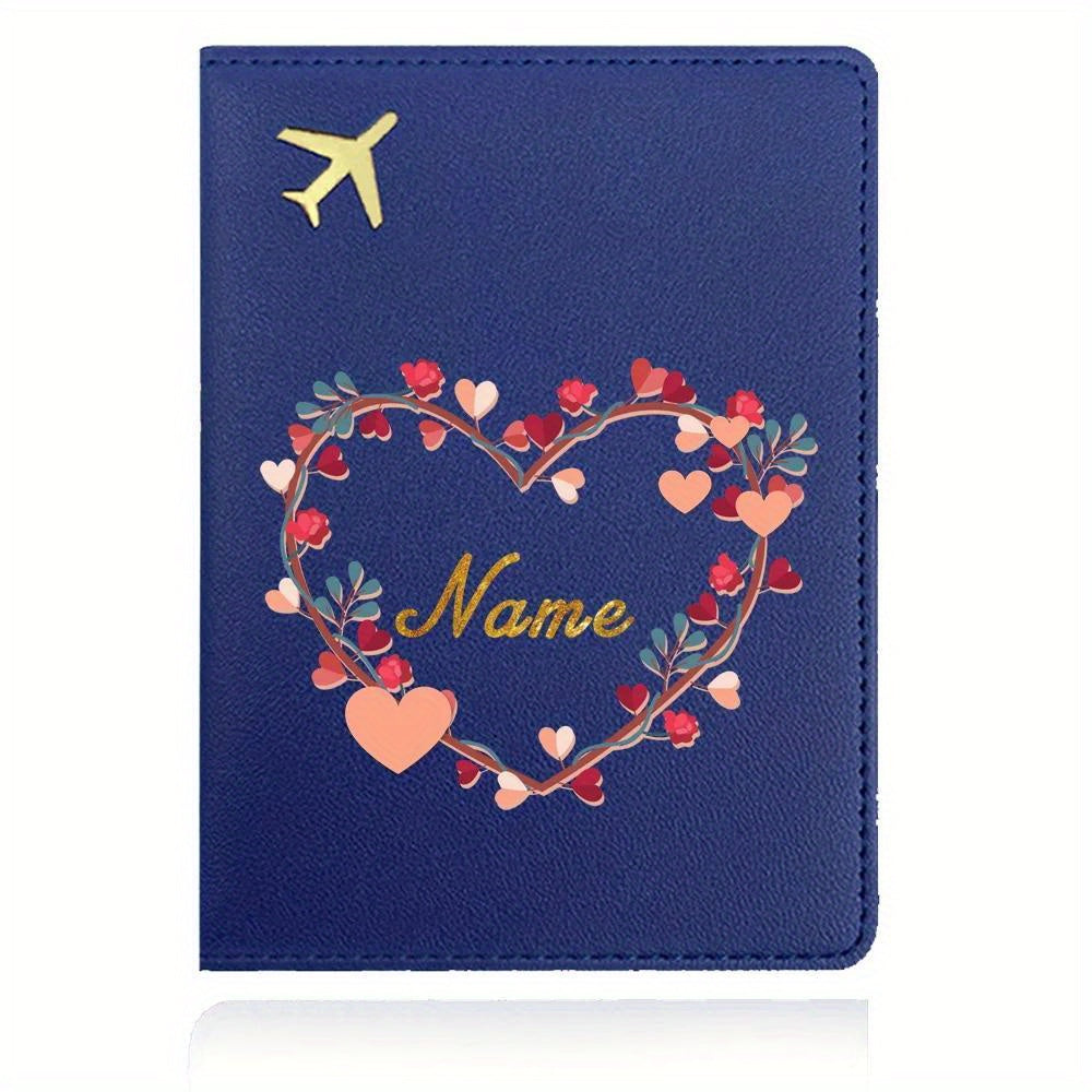 Funda para pasaporte personalizada de PU, diseñada para proteger tu pasaporte y tarjetas. Esta funda impermeable es perfecta para organizar tarjetas de visita, billetes de avión y más. Presenta un diseño ultrafino y protección RFID.