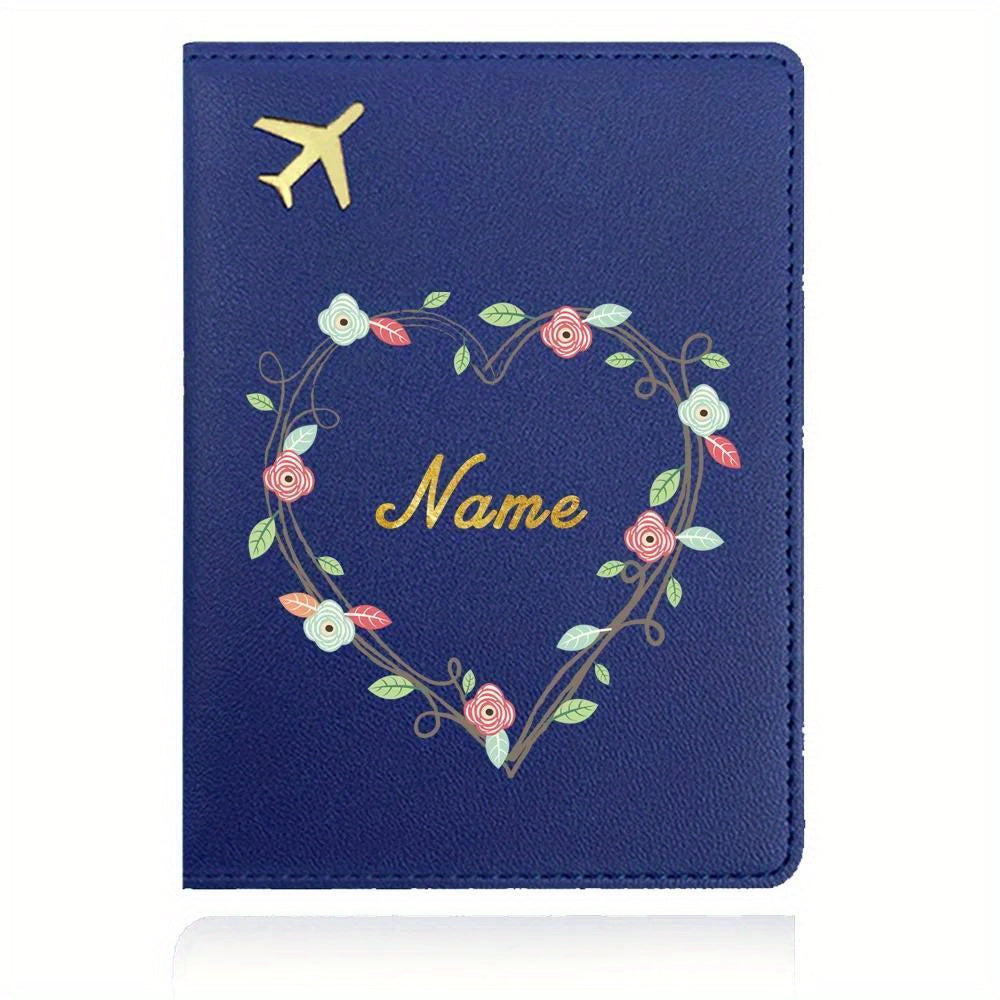 Funda para pasaporte personalizada de PU, diseñada para proteger tu pasaporte y tarjetas. Esta funda impermeable es perfecta para organizar tarjetas de visita, billetes de avión y más. Presenta un diseño ultrafino y protección RFID.