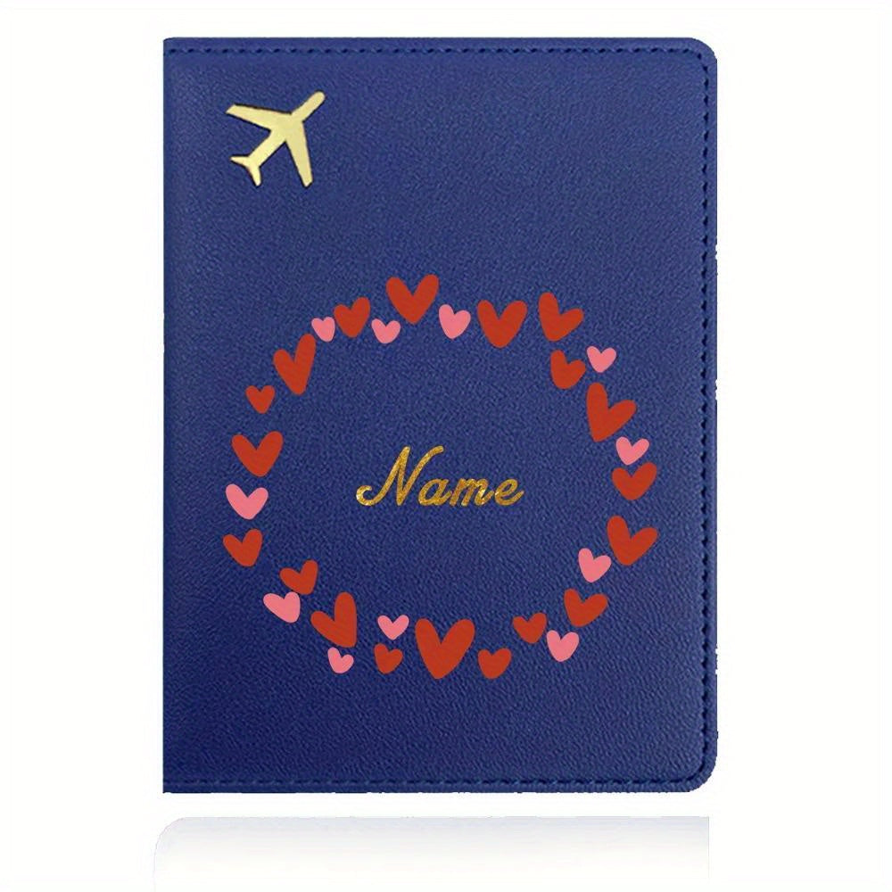 Funda para pasaporte personalizada de PU, diseñada para proteger tu pasaporte y tarjetas. Esta funda impermeable es perfecta para organizar tarjetas de visita, billetes de avión y más. Presenta un diseño ultrafino y protección RFID.