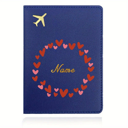 Funda para pasaporte personalizada de PU, diseñada para proteger tu pasaporte y tarjetas. Esta funda impermeable es perfecta para organizar tarjetas de visita, billetes de avión y más. Presenta un diseño ultrafino y protección RFID.