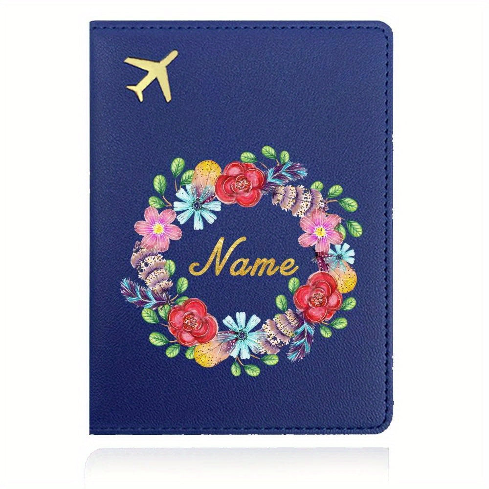 Funda para pasaporte personalizada de PU, diseñada para proteger tu pasaporte y tarjetas. Esta funda impermeable es perfecta para organizar tarjetas de visita, billetes de avión y más. Presenta un diseño ultrafino y protección RFID.