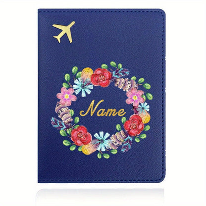 Funda para pasaporte personalizada de PU, diseñada para proteger tu pasaporte y tarjetas. Esta funda impermeable es perfecta para organizar tarjetas de visita, billetes de avión y más. Presenta un diseño ultrafino y protección RFID.