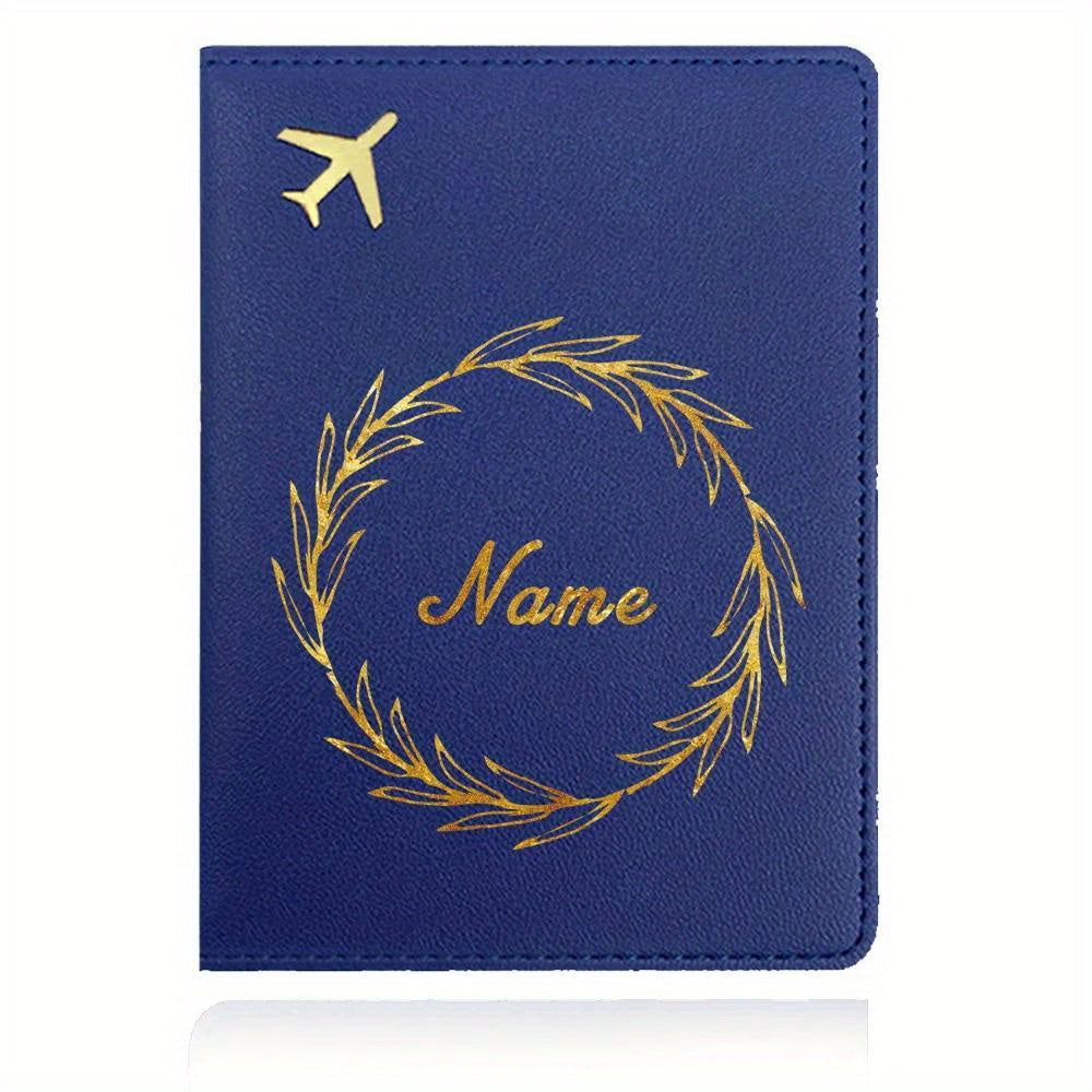 Funda para pasaporte personalizada de PU, diseñada para proteger tu pasaporte y tarjetas. Esta funda impermeable es perfecta para organizar tarjetas de visita, billetes de avión y más. Presenta un diseño ultrafino y protección RFID.