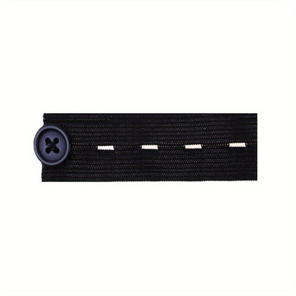 Adjustable Waistband Extender with Buttons for Jeans and Pants - No Sew Instant Adjustment for Men and Women